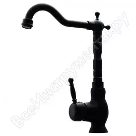 Смеситель для кухни Swedbe черный 7141