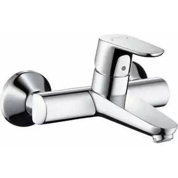 Смеситель для раковины из стены Hansgrohe
