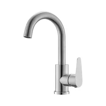 Смеситель для раковины/кухни OLIVE'S Olisan STEEL ST1002