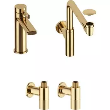 Смеситель для раковины в ванную комнату Wellsee ONCE! and forever 201000208