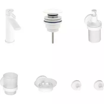 Смеситель для раковины в ванную комнату Wellsee ONCE! and forever 201000230