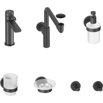 Смеситель для раковины в ванную комнату Wellsee ONCE! and forever 201000287