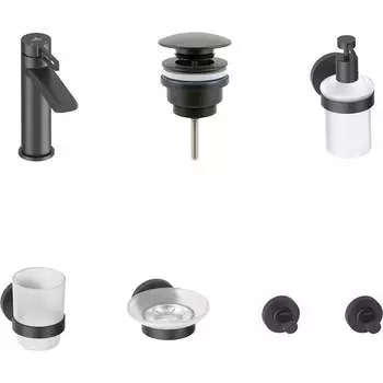 Смеситель для раковины в ванную комнату Wellsee ONCE! and forever 201000227