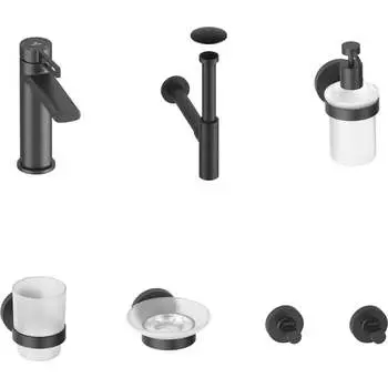 Смеситель для раковины в ванную комнату Wellsee ONCE! and forever 201000282