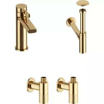 Смеситель для раковины в ванную комнату Wellsee ONCE! and forever 201000188