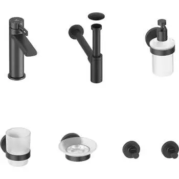 Смеситель для раковины в ванную комнату Wellsee ONCE! and forever 201000267