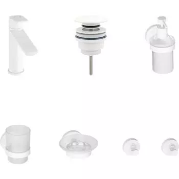 Смеситель для раковины в ванную комнату Wellsee ICON! for life 201000225