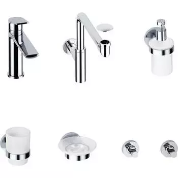 Смеситель для раковины в ванную комнату Wellsee ICON! for life 201000261