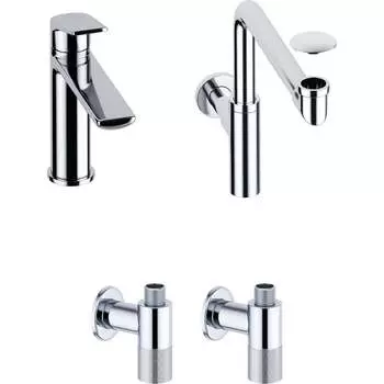 Смеситель для раковины в ванную комнату Wellsee ICON! for life 201000201