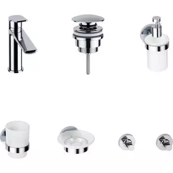 Смеситель для раковины в ванную комнату Wellsee ICON! for life 201000221