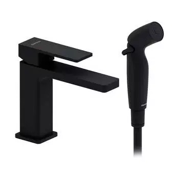 Смеситель для умывальника Damixa Gala черный матовый 530300300