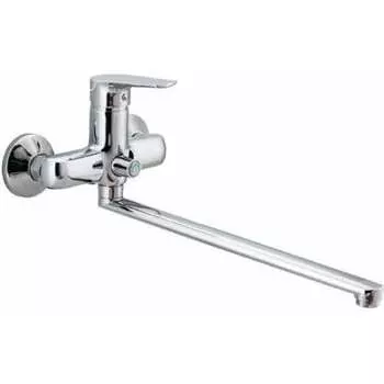 Смеситель для ванной и душа WISENT с длинным изливом и лейкой W22105