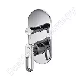 Смеситель для ванны и душа WasserKraft Kammel 1841