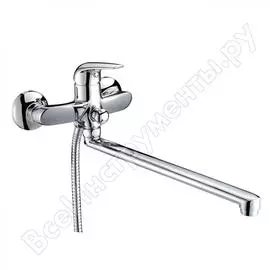 Смеситель для ванны milardo baffin комплектный ba232a9ck mi