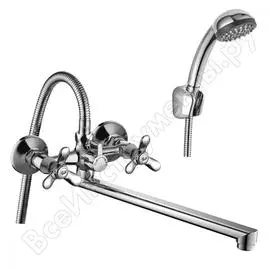 Универсальный смеситель для ванны Rossinka Q02-80