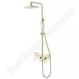 Смеситель для ванны и душа Lemark Mista LM6462WG