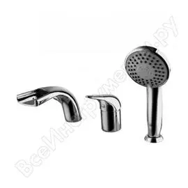 Встраиваемый смеситель на борт ванны Lemark