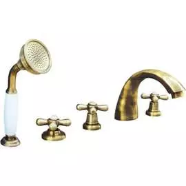 Смеситель на борт ванны RavSlezak Morava Retro MK169.5PSM