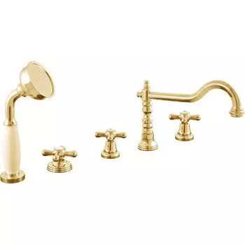 Смеситель на борт ванны RavSlezak Morava Retro MK164.5PZ