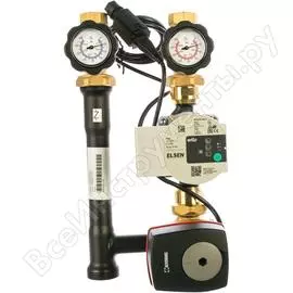 Смесительная насосная группа elsen dn 25, с насосом wilo yonos-para rs15/6 rka efg25.22