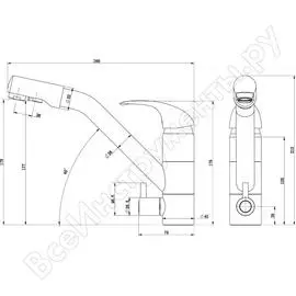 Смеситель для кухни Paulmark