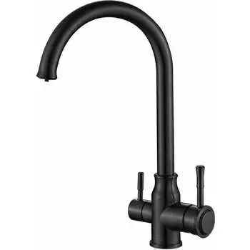 Смеситель ZorG Steel Hammer SH 763 INOX GRAFIT PVD