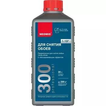 Смывка цементного налета NEOMID Н-Обои-1/к1:19