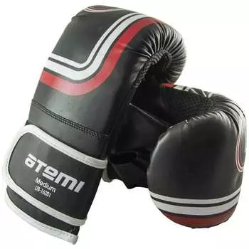 Снарядные перчатки atemi размер s, цвет черный, ltb-16201 00-00000788