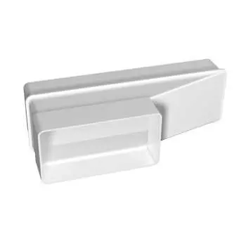 Эксцентриковый соединитель плоского воздуховода с плоским ERA 612РП20П