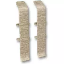 Соединитель для плинтуса DECONIKA Д-П55-С-Ф2 213 ДУБ СЕВ