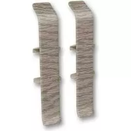 Соединитель для плинтуса DECONIKA Д-П55-С-Ф2 215 ДУБ СНЖ