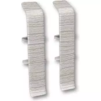 Соединитель для плинтуса DECONIKA Д-П70-С-Ф2 253 ЯСН СЕР