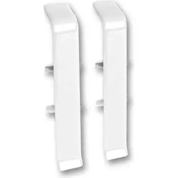 Соединитель для плинтуса DECONIKA Д-П85-С-Ф2 001-0 БЕЛ-Г