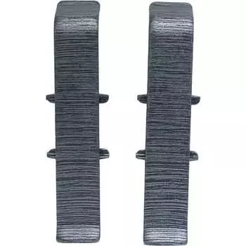 Соединитель для плинтуса DECONIKA Д-П70-С-Ф2 187 АЛМ ТЕМ