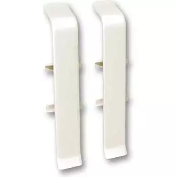 Соединитель для плинтуса DECONIKA Д-П85-С-Ф2 033 КРМ БЕЛ