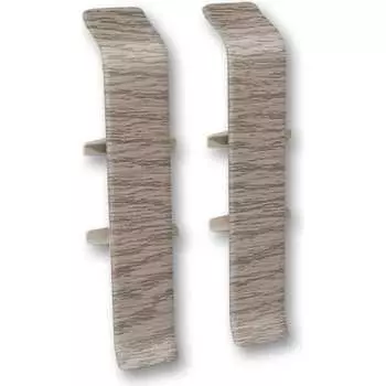 Соединитель для плинтуса DECONIKA Д-П70-С-Ф2 215 ДУБ СНЖ