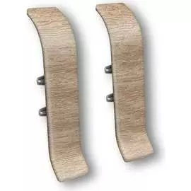 Соединитель для плинтуса Ideal Классик К-П55-С-Ф2 203 дуб БЛН