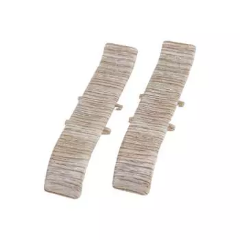 Соединитель для плинтуса Ideal Классик К-П70-С-Ф2 253 ЯСН СЕР