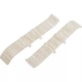 Соединитель для плинтуса Ideal Классик К-П85-С-Ф2 252 ЯСН БЕЛ