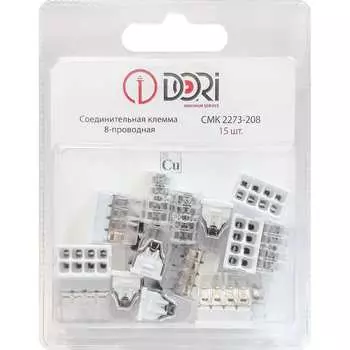 Соединительная 8-проводная клемма DORI CMK 2273-208 47100