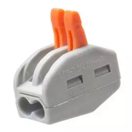 Соединительная двухконтактная клемма для проводов Nunicho