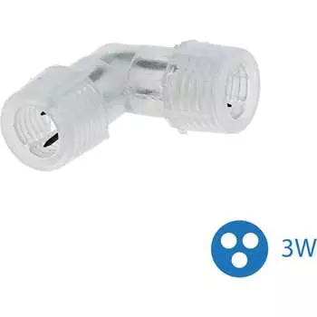 Соединительная "L" образная муфта для дюралайта КОСМОС