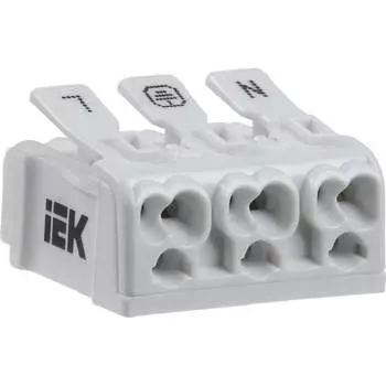 Соединительная пружинная клемма IEK
