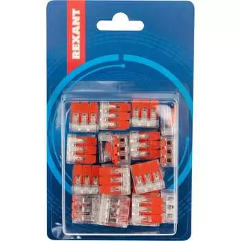 Соединительная трехпроводная клемма REXANT 07-5203-20