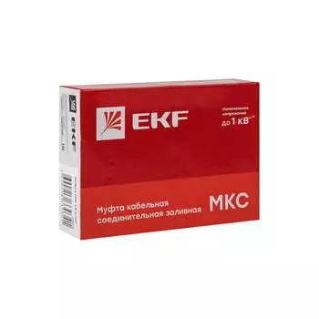 Соединительная заливная муфта EKF МКС(Б) PROxima mks-3-k-b