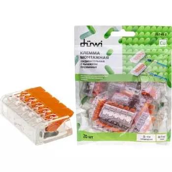 Соединительные клеммы монтажные duwi