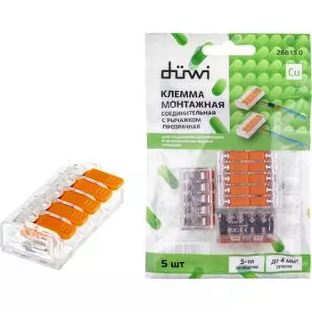 Соединительные монтажные клеммы duwi СМК 222-415 26615 0