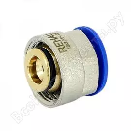 Обжимной соединитель для труб FLEX/PINK REHAU