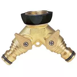 Соединитель тройной с краном 3/4" gf 2070 18112