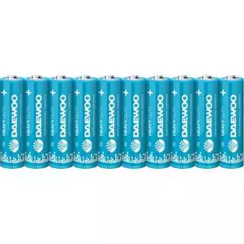 Солевая батарейка DAEWOO R 6 Heavy Duty Shrink-10 5042131